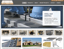 Tablet Screenshot of gratingsystems.com